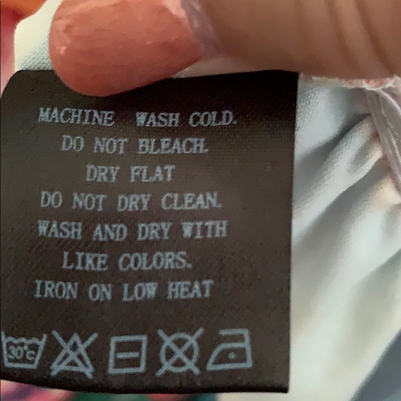 U. Dear Tropical Print Top w/ Flamingos NWOT - Picture 8 of 9